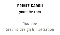 PRINCE KADOU youtube.com Youtube Graphic design & illustration